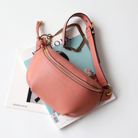 Camelia Crossbody Bag synthetic leather Celebrity Bag Pink 77107