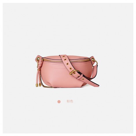 Camelia Crossbody Bag synthetic leather Celebrity Bag Pink 77107