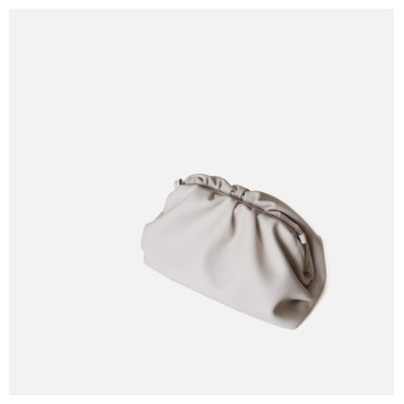 Eldora Genuine Cow Leather Clutch Bag White77117