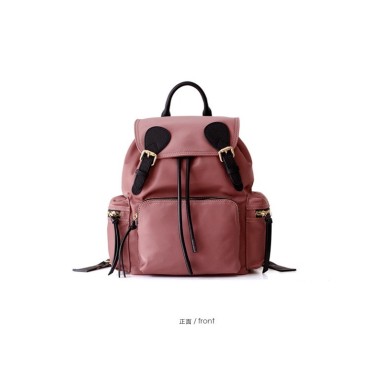 Eldora Genuine nylon Backpack Bag Pink 77179