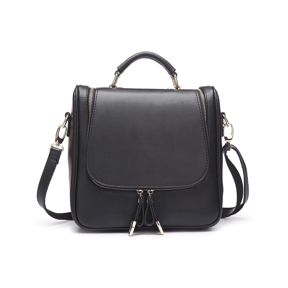 Solange Genuine Leather Backpack Bag Black  75118