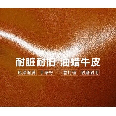  Eldora Genuine Cow Leather Shoulder Bag Brown 77250