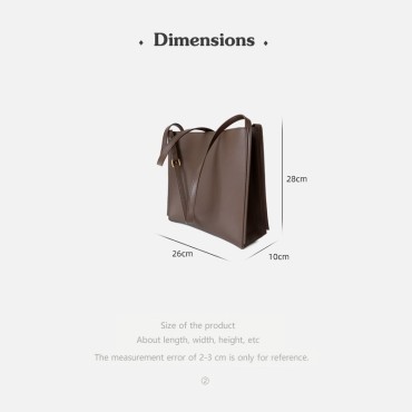 Eldora Genuine Leather Shoulder Bag Brown 77266