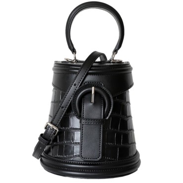 Eldora Genuine Leather Top handle bag Black 77279