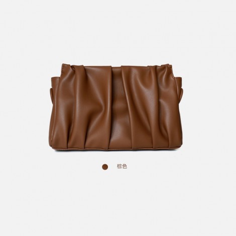 Eldora Genuine Leather Top handle bag Brown 77283