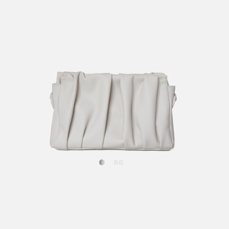 Eldora Genuine Leather Top handle bag White 77283