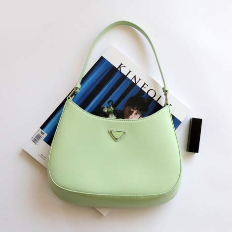 Eldora Genuine Leather Top handle bag Green 77297