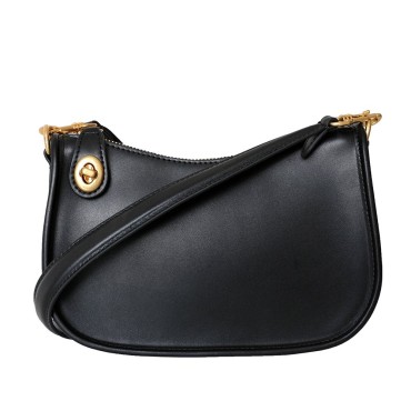 Eldora Genuine Leather Shoulder Bag Blue 77306
