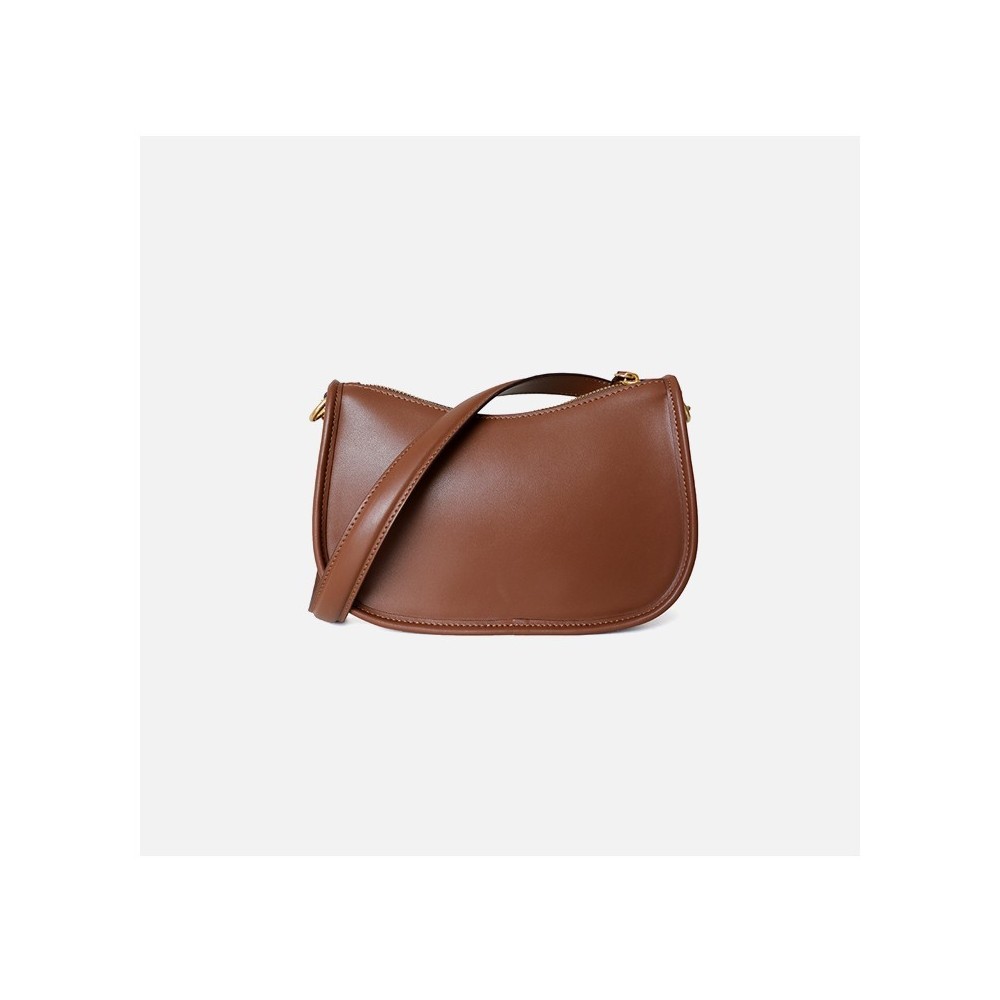 Eldora Genuine Leather Shoulder Bag Green 77306