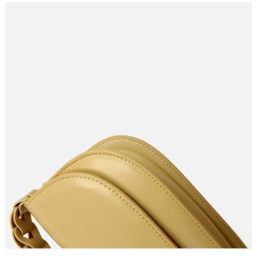 Eldora Genuine Leather Top handle bag  Yellow 77314