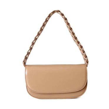 Eldora Genuine Leather Top handle bag  Khaki 77314