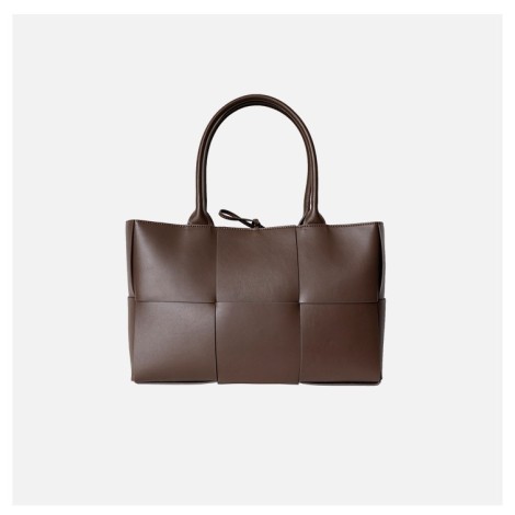 Eldora Genuine Leather Tote Bag Coffee 77315
