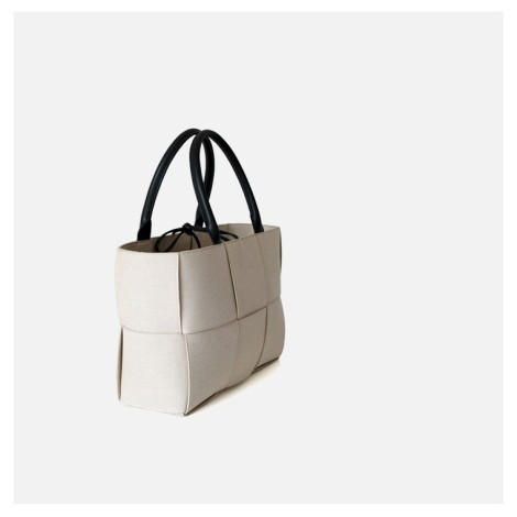 Eldora Genuine Leather Tote Bag White 77315