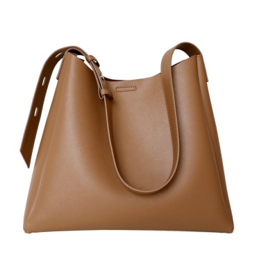 Eldora Genuine Leather Top handle bag Brown 77319