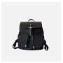 Eldora Genuine Leather Backpack Bag Black 77328