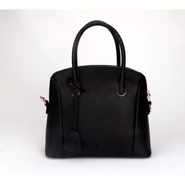 Eliane Genuine Leather Tote Bag Black 75339