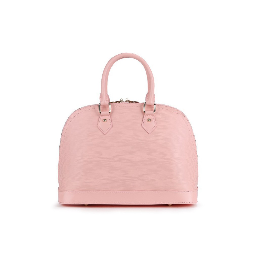 Manon Genuine Leather Tote Bag Pink 75338