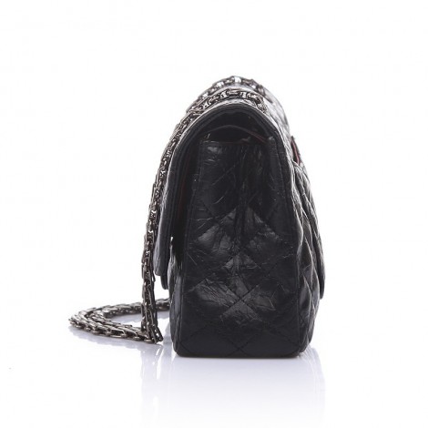 Clara Genuine Leather Shoulder Bag Black 75138