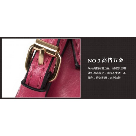 Beuve Genuine Leather Clutch Bag Red 75166