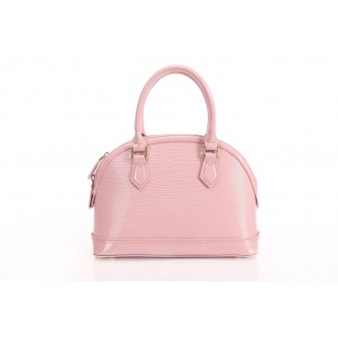 Genuine Leather Tote Bag Pink 75640