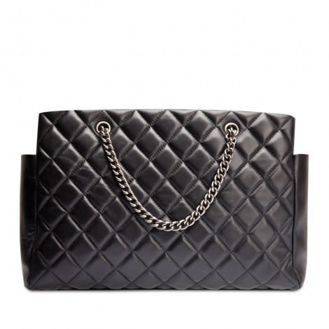 Colombe  Genuine Leather Tote Bag Black 75107