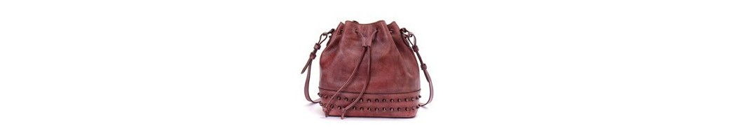 Designer inspired Leather Bucket Bags